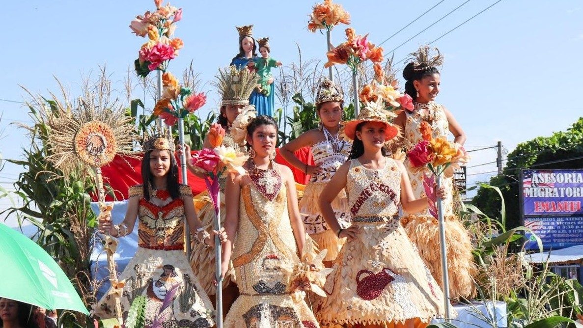 Celebración del Festival del Maíz en San José Guayabal